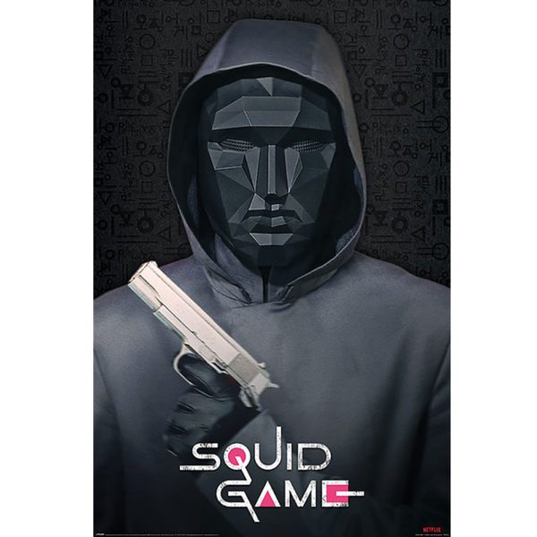 Squid Game Poster Mask Man