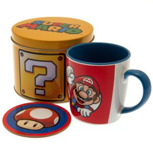 Super Mari Mug Coaster Gift Tin