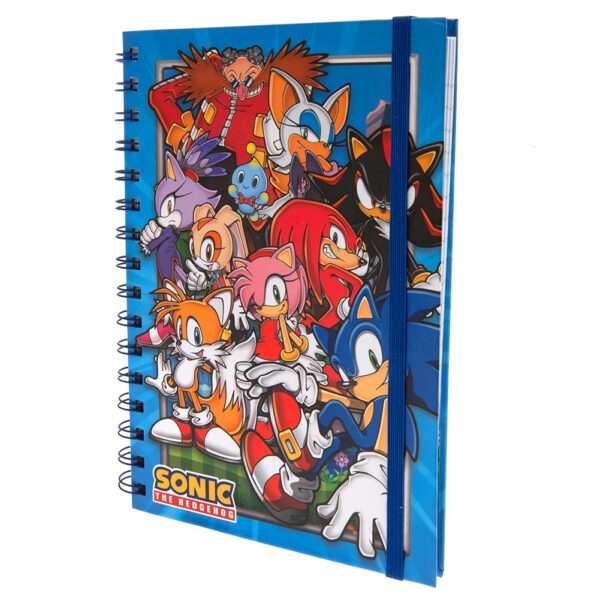 sonic the hedgehog notebook