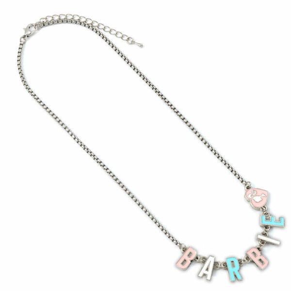 barbie letter name necklace