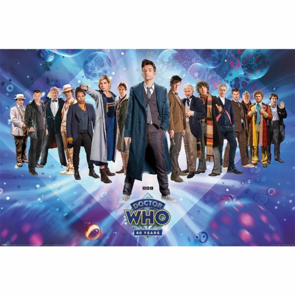 doctor who 60th anniversary poster
